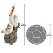 Design Toscano QL56458 Coastal Decor Ocean's Perch Pelicans Garden Bird Statue Design Toscano QL56458 Coastal Decor Ocean's Perch Pelicans Garden Bird Statue