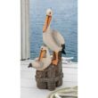 Design Toscano QL56458 Coastal Decor Ocean's Perch Pelicans Garden Bird Statue Design Toscano QL56458 Coastal Decor Ocean's Perch Pelicans Garden Bird Statue