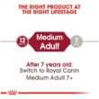 Royal Canin Medium Breed Adult Dry Dog Food, 30 lb bag