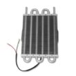 Mishimoto - MMOC-F Heavy Duty Transmission Cooler W/Electric Fan, Silver, 12.8 x 3.4 x 7.5 inches