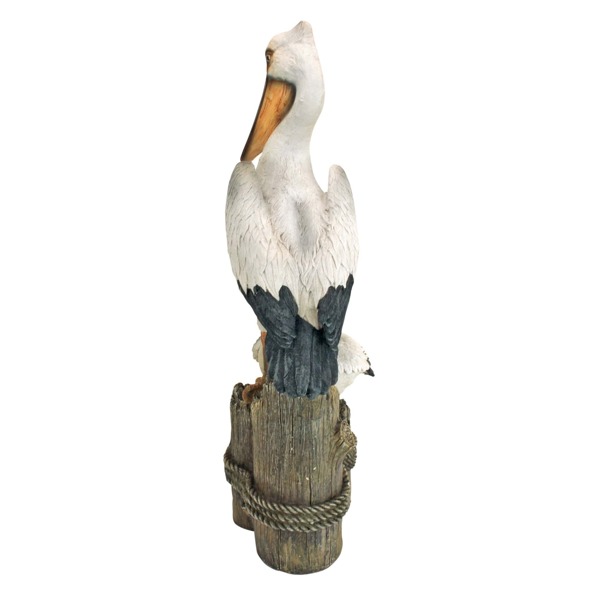 Design Toscano QL56458 Coastal Decor Ocean's Perch Pelicans Garden Bird Statue Design Toscano QL56458 Coastal Decor Ocean's Perch Pelicans Garden Bird Statue - Image 5