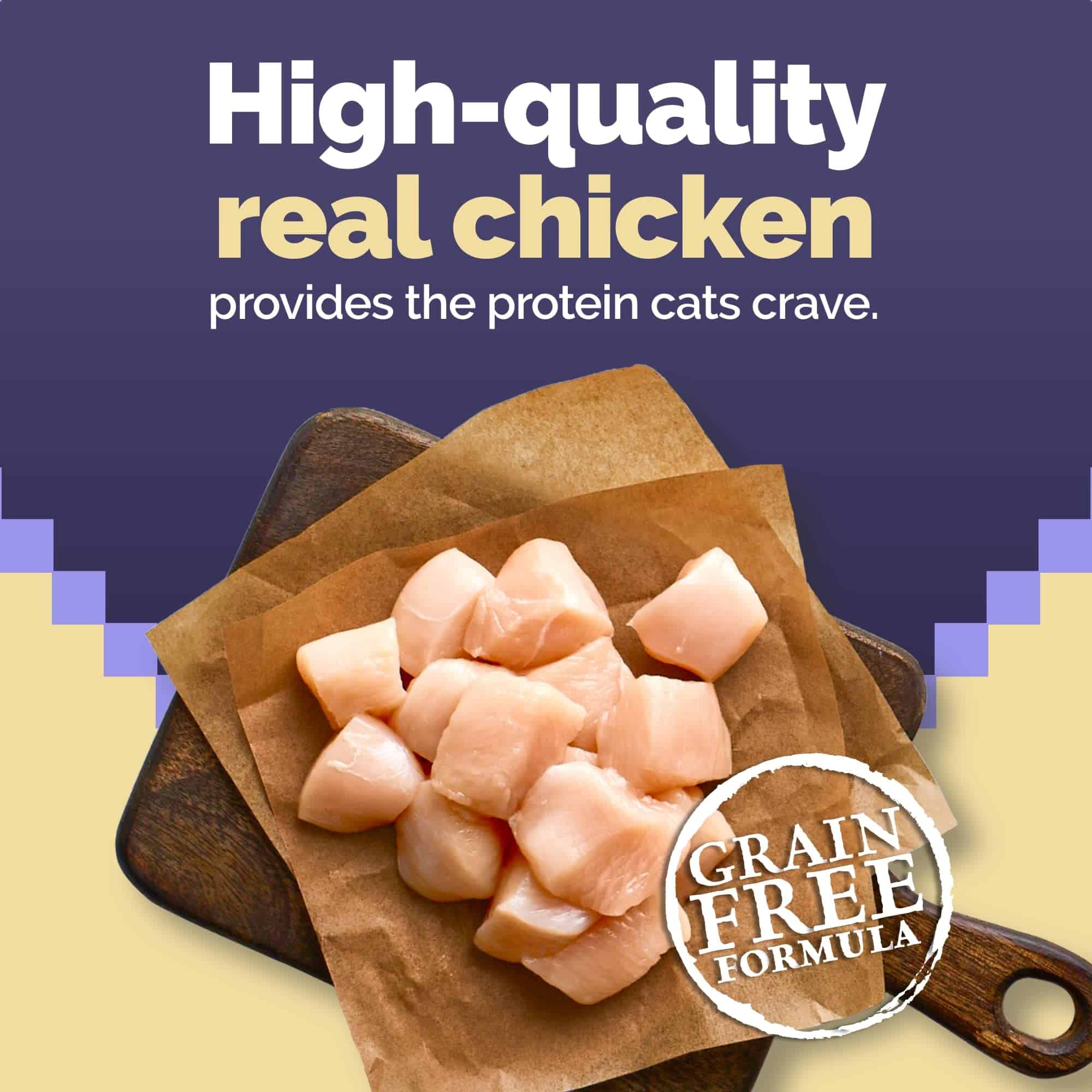 Blue Buffalo Blue Wilderness Natural Adult High Protein Chicken Dry Cat Food, 12 lbs. Blue Buffalo Blue Wilderness Natural Adult High Protein Chicken Dry Cat Food, 12 lbs. - Image 9