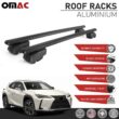 Fits Lexus UX200 UX250h 2019-2023 Roof Rail Rack Cross Bars Alu Luggage Carrier