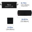 12V 200Ah 4D SLA AGM Battery Replacement for Solar Systems