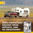 Shell Rotella T5 Synthetic Blend 15W-40 Diesel Engine Oil (1 Gallon, Case of 3)