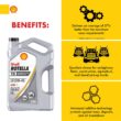 Shell Rotella T5 Synthetic Blend 15W-40 Diesel Engine Oil (1 Gallon, Case of 3)