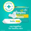 Pampers Sensitive Water Based Baby Diaper Wipes, 8 Pop-Top Packs with 4 Refill Packs for Dispenser Tub, 864 Total Wipes (Packaging May Vary)