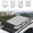 Universal Roof Rack Basket Car Top Luggage Carrier Cargo Holder Travel 48'' x 40''