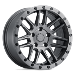 Black Rhino Cast Aluminum Rim BRACH 20X9.5 5X112 M-BRSH-GNMTL 0MM, 2095ACH005112G66