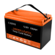 CHINS 12V 100AH LiFePO4 Lithium Iron Battery 100A BMS for RV