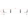 Vantech GFY Heavy Duty 3 Bar Ladder Roof Rack Fits: Chevy Express All Year & Trims (Black)