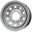 Two Heavy Duty Equipment Trailer Rims Wheels 16 in. 16X6 8H Silver Modular