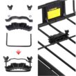 Leader Accessories 64'' Universal Roof Rack Cargo Carrier with Expandable Top Luggage Holder Basket