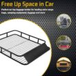 Universal Roof Rack Basket Car Top Luggage Carrier Cargo Holder Travel 48'' x 40''