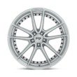 Niche 1PC Cast Aluminum Rim M221 22X10.5 5X115 GL-SLVR-MACH 20MM, M221220590+20 Niche 1PC Cast Aluminum Rim M221 22X10.5 5X115 GL-SLVR-MACH 20MM, M221220590+20