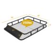 Universal Roof Rack Basket Car Top Luggage Carrier Cargo Holder Travel 48'' x 40''