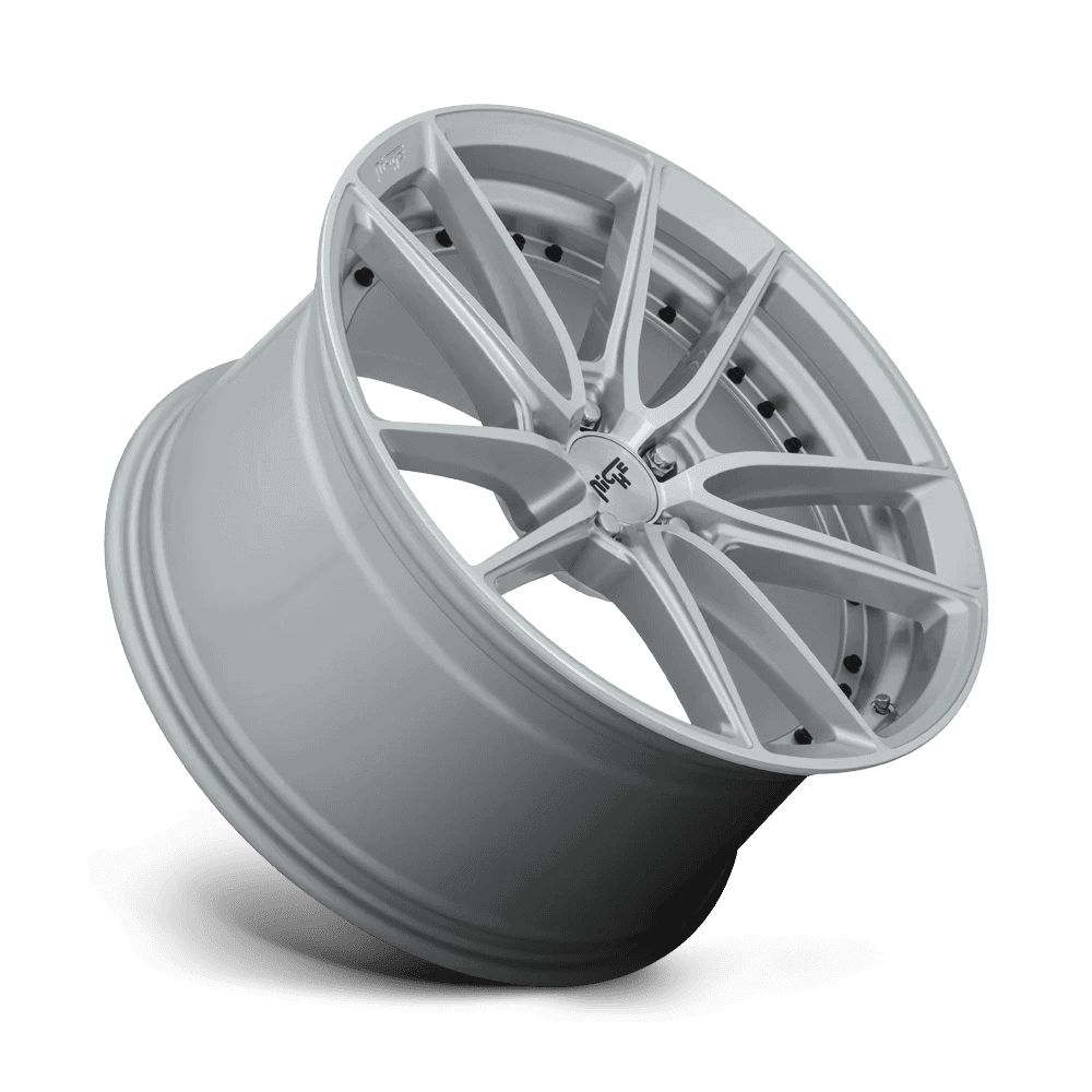 Niche 1PC Cast Aluminum Rim M221 22X10.5 5X115 GL-SLVR-MACH 20MM, M221220590+20 Niche 1PC Cast Aluminum Rim M221 22X10.5 5X115 GL-SLVR-MACH 20MM, M221220590+20 - Image 2