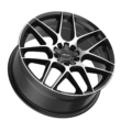 Motiv 19x8.5 5X108 434MB Matic Black Wheel Rim