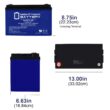 12V 100AH GEL Battery Replaces Solar Wind Deep Cycle VRLA 12V 24V 48V