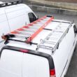 Vantech GFY Heavy Duty 3 Bar Ladder Roof Rack Fits: Chevy Express All Year & Trims (Black)