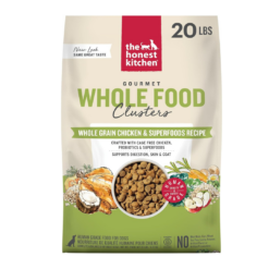 The Honest Kitchen Whole Food Clusters Whole Grain Chicken & Oat Recipe Dry Dog Food, 20 lbs.
