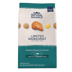 Natural Balance Limited Ingredient Lamb & Brown Rice Recipe | Adult Dry Dog Food | 24-lb. Bag