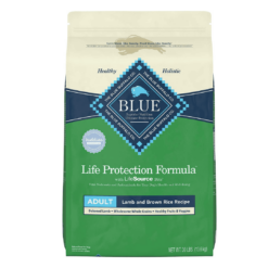 Blue Buffalo Life Protection Formula Natural Adult Lamb and Brown Rice Dry Dog Food, 30 lbs.