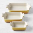 Le Creuset Heritage Open Rectangular Dishes, Set of 3 - Nectar Le Creuset Heritage Open Rectangular Dishes, Set of 3 - Nectar