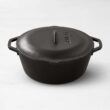 Lodge Seasoned Cast Iron Dutch Oven - 7qt