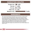 Royal Canin Veterinary Diet Gastrointestinal Low Fat Loaf Canned Wet Dog Food, 13.5 oz., Case of 24