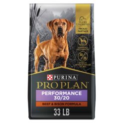 Purina Pro Plan Sport Performance 30/20 Beef & Bison Dry Dog Food, 33 lb. Bag