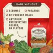 Stella & Chewy's SuperBlends Raw Coated Wholesome Grains Grass-Fed Beef, Beef Liver & Lamb Recipe Dry Dog Food, 21 lbs.