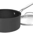 Cuisinart 6193-20 Chef's Classic Non-Stick 3-Quart Nonstick-Hard-Anodized, Saucepan w/Cover - 4