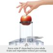 Breville Juice Fountain Compact Juicer, Silver, BJE200XL, 10
