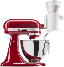 KitchenAid KSMSFTA Sifter + Scale Attachment, 4 Cup, White - 1