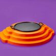 Lodge BOLD 14 Inch Seasoned Cast Iron Pizza Pan, Design-Forward Cookware - 3