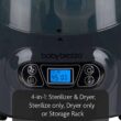 Baby Brezza Baby Bottle Sterilizer and Dryer Machine – Electric Steam Sterilization - Universal Fit - Pacifiers, Glass, Plastic, and Newborn Feeding Bottles, Charcoal - 6