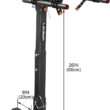IKURAM R 2 Bike Rack Bicycle Carrier Racks Hitch Mount Double Foldable Rack for Cars, Trucks, SUV's and minivans with a 2
