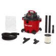 CRAFTSMAN CMXEVBE17595 16 Gallon 6.5 Peak HP Wet/Dry Vac, Heavy-Duty Shop Vacuum with Attachments, Red