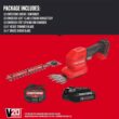 CRAFTSMAN V20 Cordless Handheld Grass Trimmer and Mini Hedge Trimmer Kit (CMCSS800C1),Red - 2