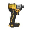 DEWALT 20V MAX XR Impact Driver, Brushless, 1/4", 3-Speed, Bare Tool Only (DCF845B), Yellow, Black
