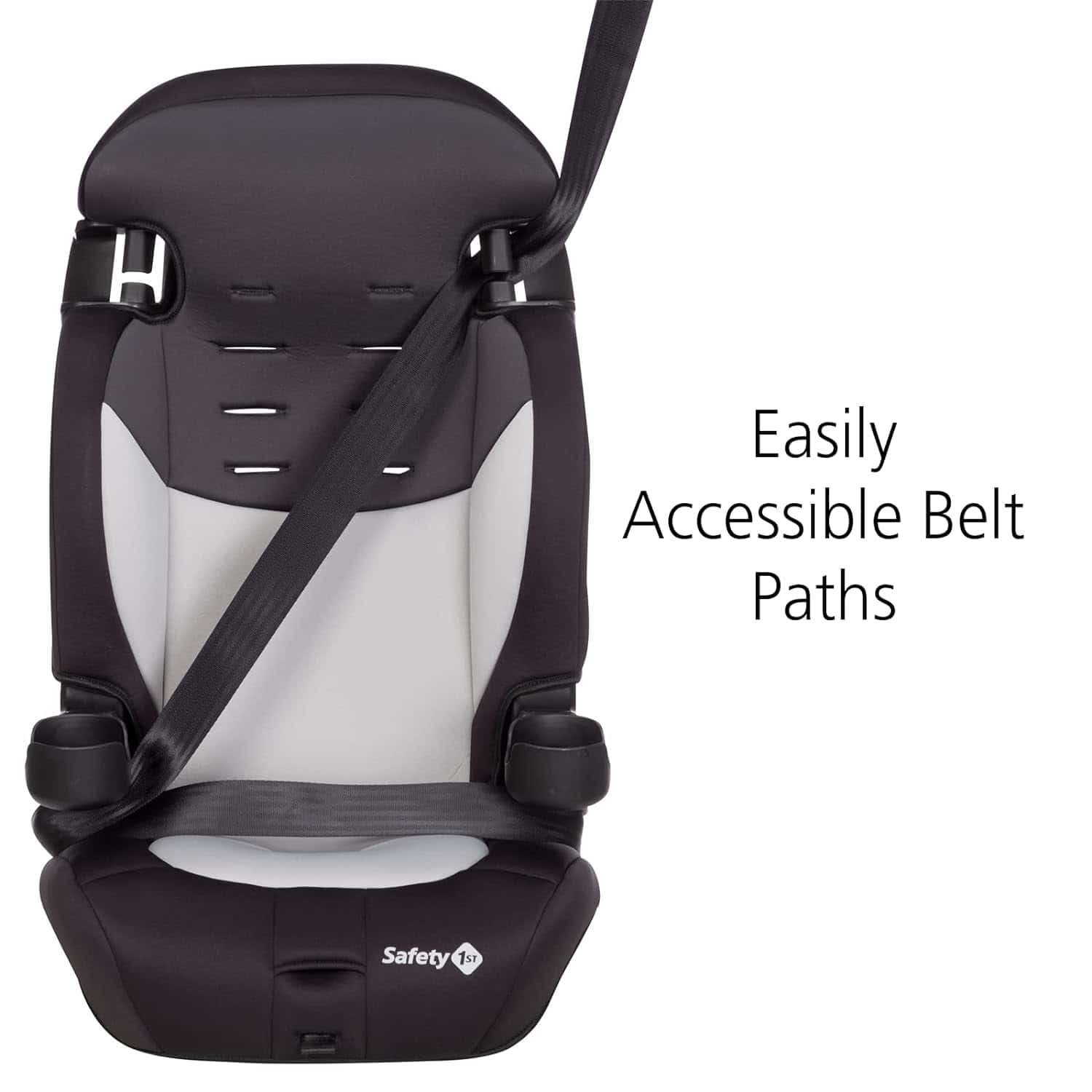 Safety 1st Grand 2-in-1 Booster Car Seat, Forward-Facing with Harness, 30-65 pounds and Belt-Positioning Booster, 40-120 pounds, Black Sparrow Safety 1st Grand 2-in-1 Booster Car Seat, Forward-Facing with Harness, 30-65 pounds and Belt-Positioning Booster, 40-120 pounds, Black Sparrow - 3