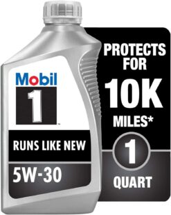 Mobil 1 Advanced Full Synthetic Motor Oil 5W-30, 6-pack of 1 quarts - 1