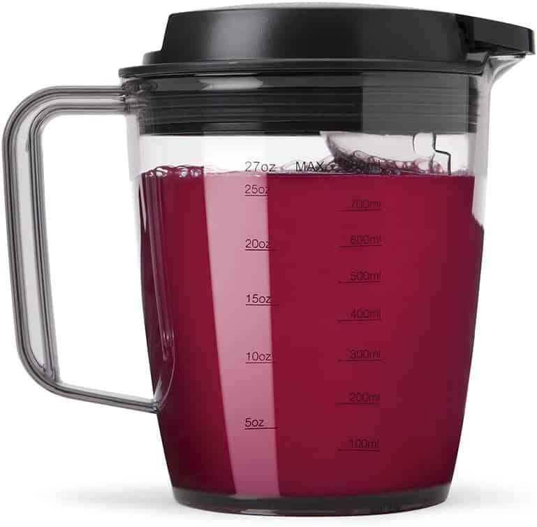 NutriBullet Juicer Pro Centrifugal Juicer Machine NutriBullet Juicer Pro Centrifugal Juicer Machine for Fruit, Vegetables, and Food Prep, 27 Ounces/1.5 Liters, 1000 Watts, Silver, NBJ50200 - 12