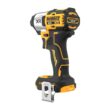 DEWALT 20V MAX XR Impact Driver, Brushless, 1/4", 3-Speed, Bare Tool Only (DCF845B), Yellow, Black