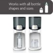 Baby Brezza Instant Warmer – Instantly Dispense Warm Water at Perfect Baby Bottle Temperature - Traditional Baby Bottle Warmer Replacement - Fast Baby Formula Bottles 24/7 – 3 Temperatures - 5