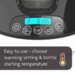 Baby Brezza Electric Baby Bottle Warmer, Breastmilk Warmer + Baby Food Warmer and Defroster - Universal Warmer Fits All Feeding Bottles: Glass, Plastic, Small, Large + Newborn – Digital Display - 3