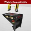 Ladder Leveler,Pitch Hopper, Ladder Stabilizer, Stair Ladder with Storage, Ladder Leveling Tool,Ladder Jacks,Easy to Use,Stable Platform for All Surfaces,Extension Ladder Accessories for Uneven Ground - 7