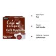 Café Escapes 96 Café Mocha K-Cups - 10