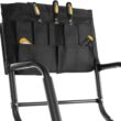 WiberWi 4 Step Ladder with Handrails 500 lb Capacity Step Stool Folding Portable Ladders for Home Kitchen Steel Frame with Non-Slip Wide Pedal Stepladder with Attachable Tool Bag Black - 9